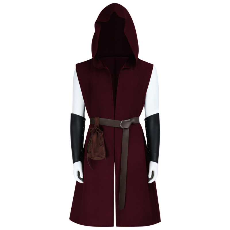 Ženski cosplay set: vest u stilu srednjovjekovnog viteza-pirata za Halloween