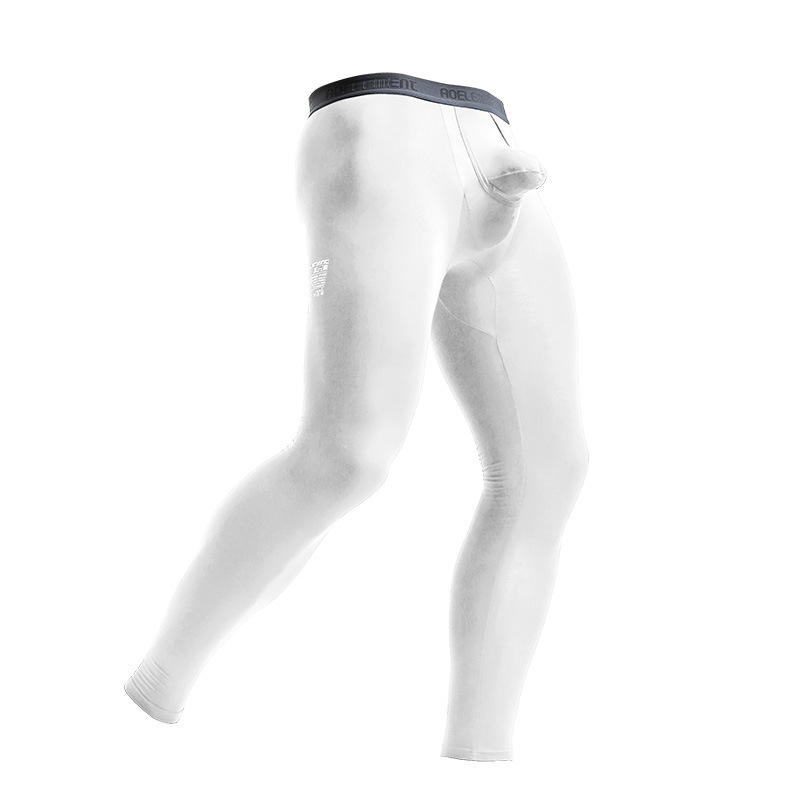 Férfi ősz-téli meleg nadrág, vékony termo leggings, karcsú fazon, egy darabból készült