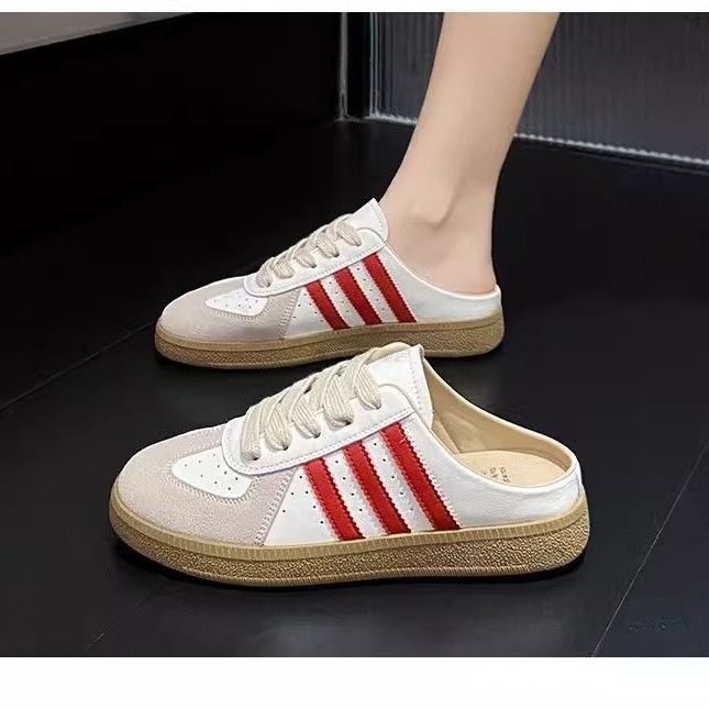 Meke slip-on papuče s kožnom kapicom na prstu, protuklizne, ženski ljetni model, srebrne