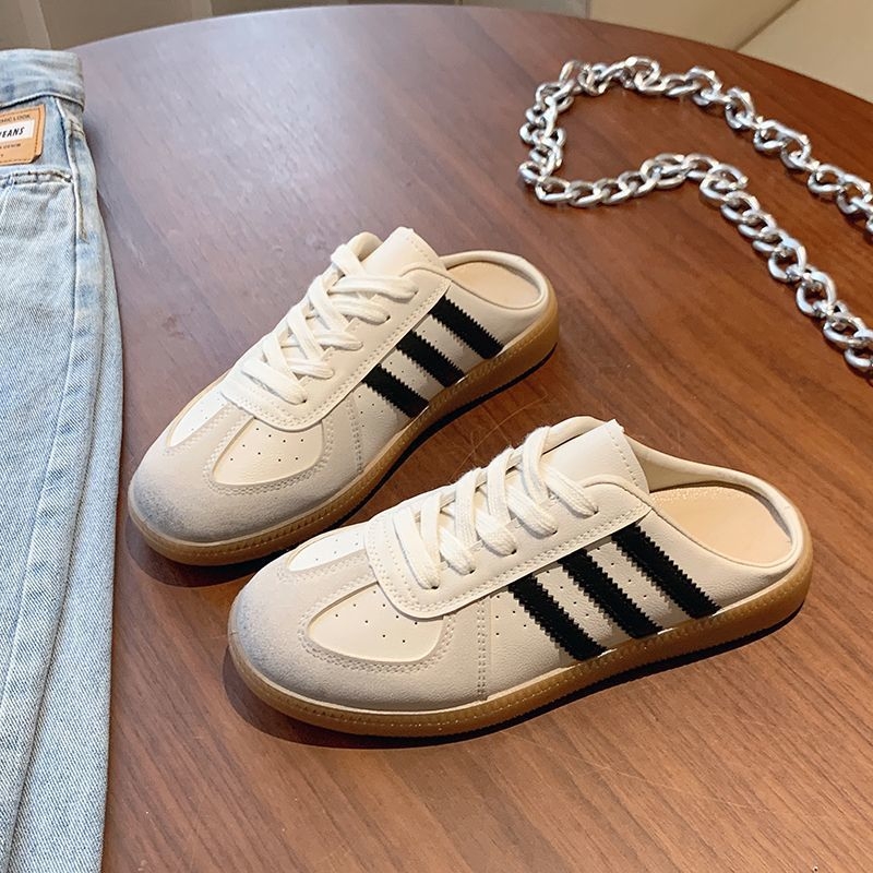 Meke slip-on papuče s kožnom kapicom na prstu, protuklizne, ženski ljetni model, srebrne