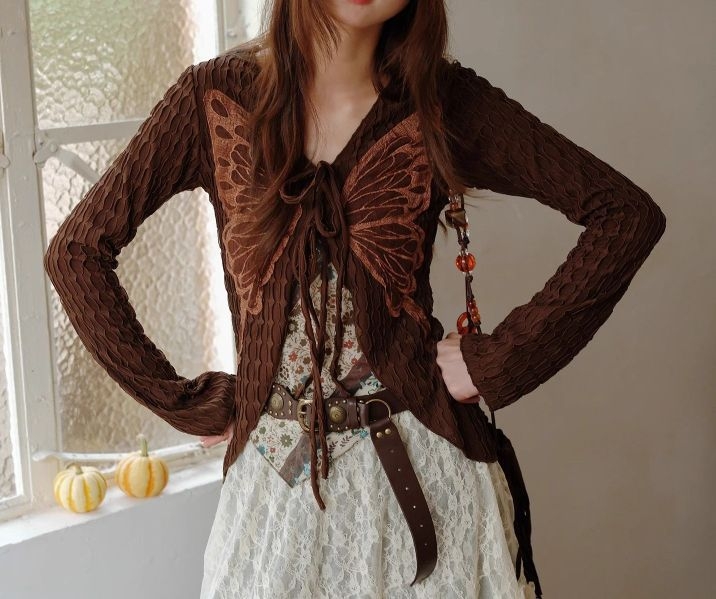 Zöld retro hosszú szoknya nőknek, cipzárral, patchwork csipével, karcsúsító fazon, derékban húzószsinórral és zsebekkel