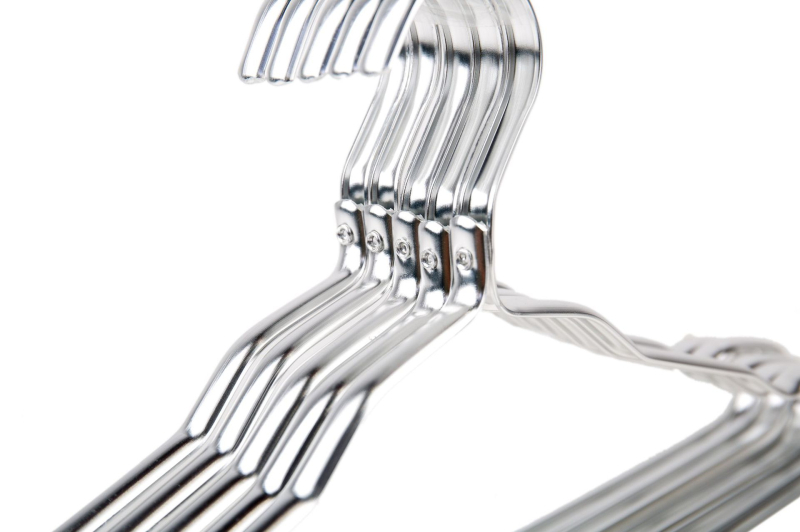 Držač za odjeću od aluminijske legure, ojačani, 65 g, kućna vješalica dvostruke namjene
