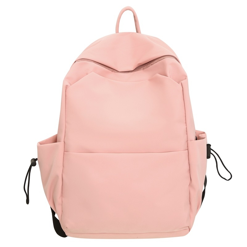 Unisex ruksak 36–55 L, jednobojne boje, korejskog stila, za školu, fakultet i putovanja, najlon, s mogućnošću proširenja, kompatibilan s 15-inčnim laptopom.