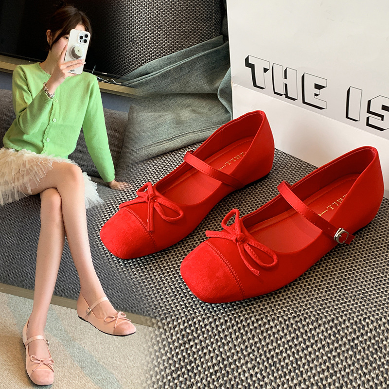039-13 Ženske Mary Jane cipele s kvadratnim vrhom, casual, za široke noge, veličina 43