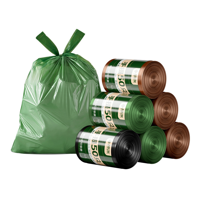 Beautiful Polyester velika debela vreća za smeće, ručna, crna, u stilu prsluka, za kuhinju, kućnu i komercijalnu uporabu