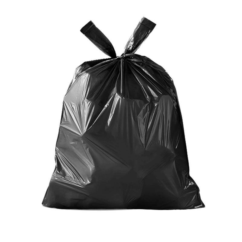 Beautiful Polyester velika debela vreća za smeće, ručna, crna, u stilu prsluka, za kuhinju, kućnu i komercijalnu uporabu