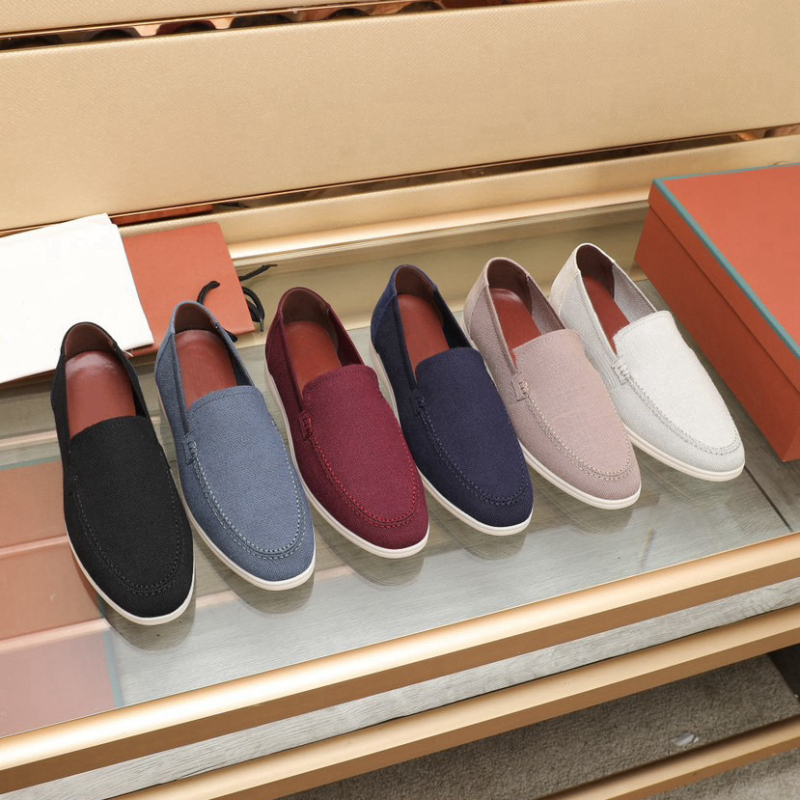 Ανδρικά καμβά slip-on μοκασίνο loafers – casual αθλητικά παπούτσια
