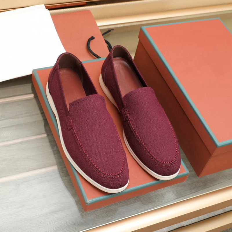 Ανδρικά καμβά slip-on μοκασίνο loafers – casual αθλητικά παπούτσια