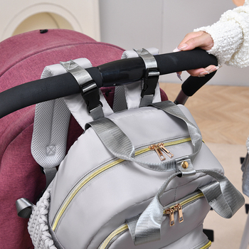 Veľkokapacitný ruksak pre mamu na výlety s oddeleným priestorom na mlieko a prebaľovacou podložkou, viacúčelová taška pre mamu a dieťa