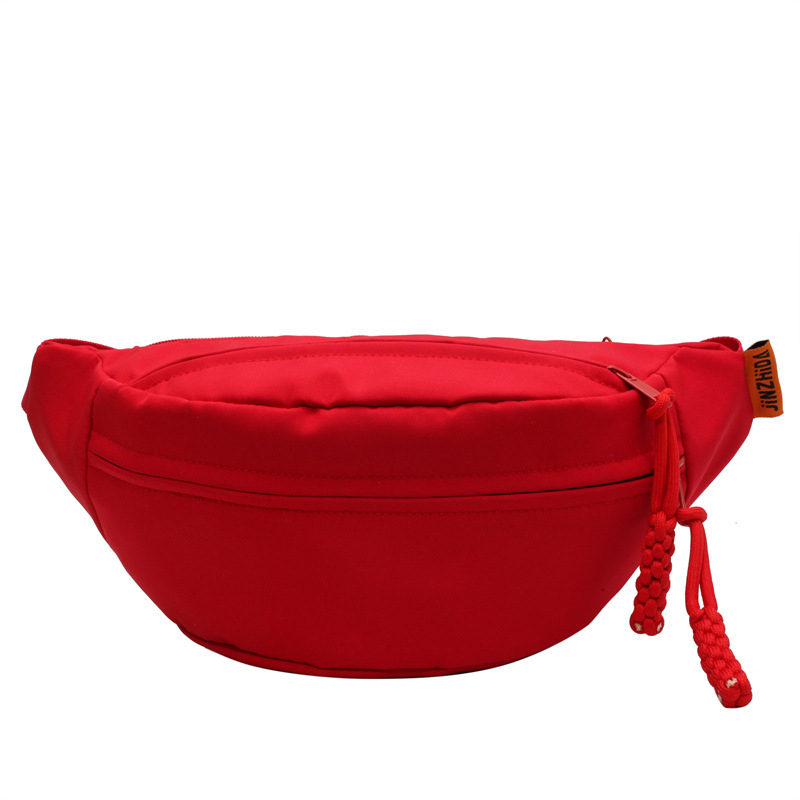 Jiaen Ženska crossbody torbica sa zatvaračem, Oxford platno, podstava od najlona, ljeto 2023, široka naramenica, gradski stil
