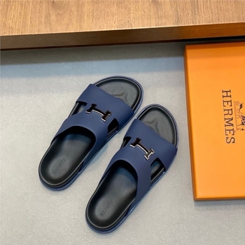 Sandale pentru bărbați din piele naturală, talpă groasă, slip-on casual pentru vară 2025