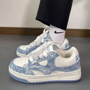 Kadulang fehér vászon casual sneaker férfiak és nők számára, skateboard-stílus, egyetemi és hétköznapi viselet