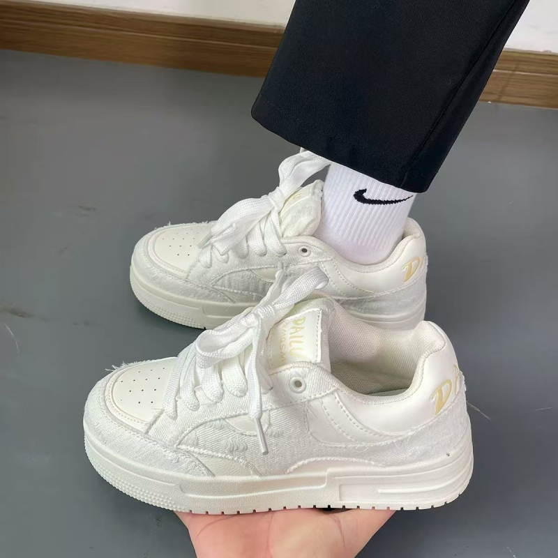 Kadulang fehér vászon casual sneaker férfiak és nők számára, skateboard-stílus, egyetemi és hétköznapi viselet