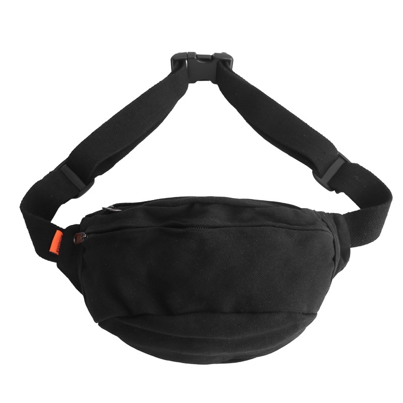 Platnena torbica za pojas s crossbody remenom, kompaktna torba za studente i svakodnevnu upotrebu