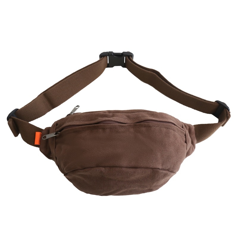 Platnena torbica za pojas s crossbody remenom, kompaktna torba za studente i svakodnevnu upotrebu