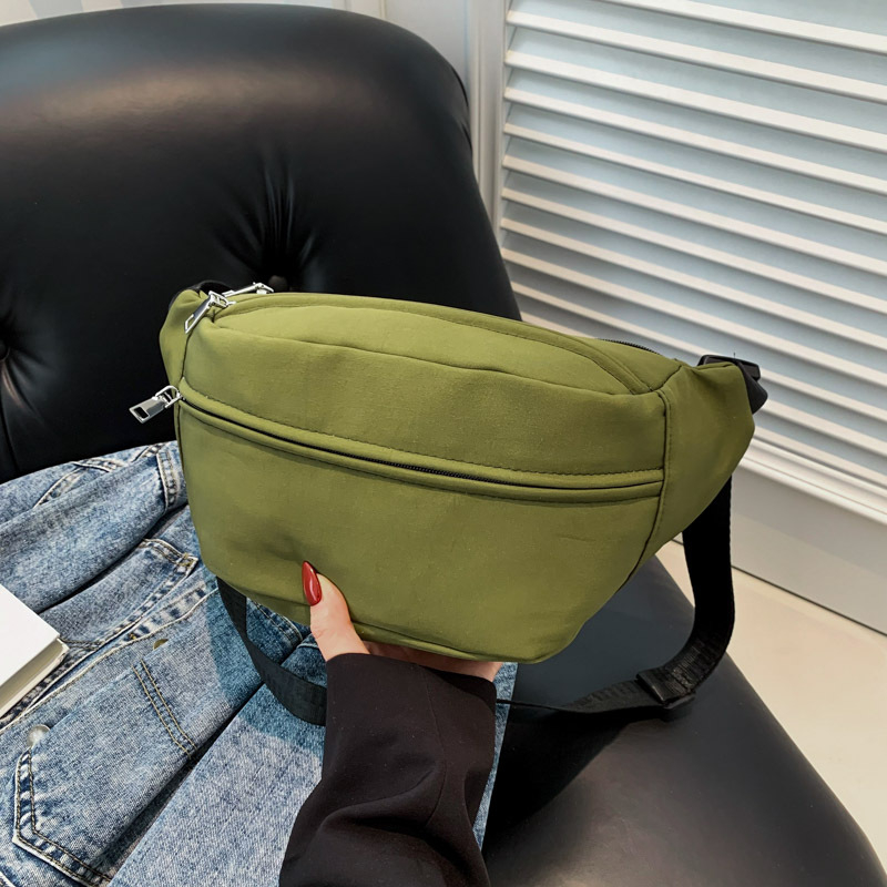Ženska nylon torba preko tijela – velik kapacitet, lagana, korejskog stila, svakodnevna.