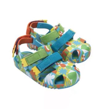 Mei*Sha kamuflažne dječje sandale sa Velcro kopčom, sandale za plažu