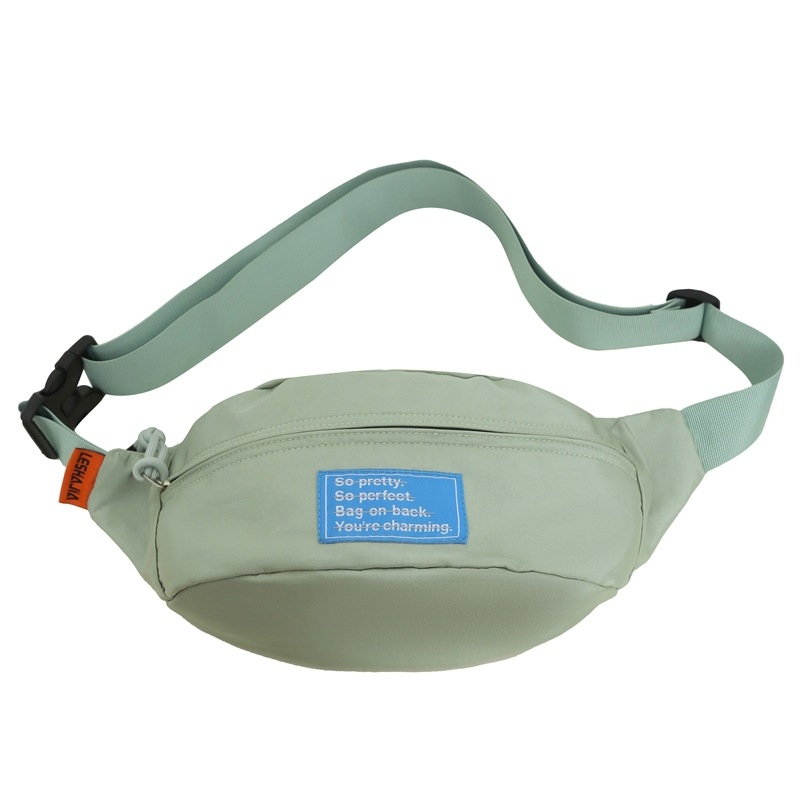 Harajuku inspirirana sportska torba za prsni dio s velikim kapacitetom, retro dizajn u blok boja, crossbody torba za svakodnevnu uporabu