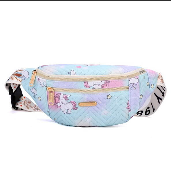 2025 nova žena crossbody torba s motivom jednoroga, slatki crtani stil, casual, svestrana