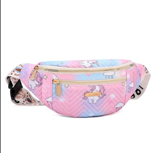 2025 nova žena crossbody torba s motivom jednoroga, slatki crtani stil, casual, svestrana