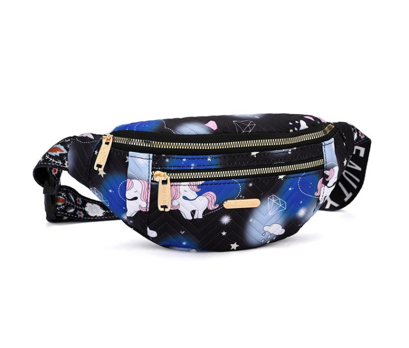 2025 nova žena crossbody torba s motivom jednoroga, slatki crtani stil, casual, svestrana