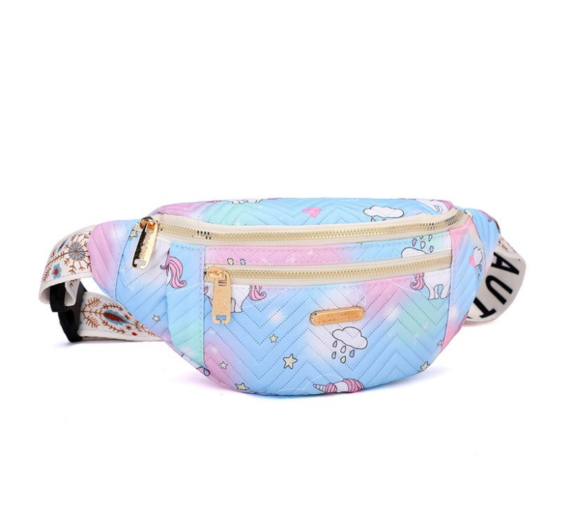 2025 nova žena crossbody torba s motivom jednoroga, slatki crtani stil, casual, svestrana