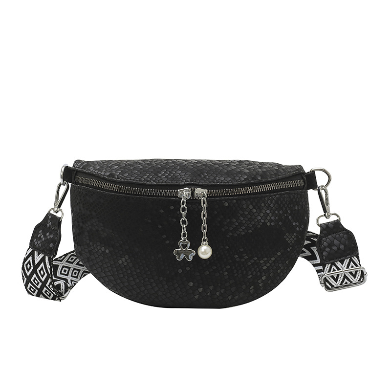 Ženska torbica od PU kože sa zmijskim uzorkom, velik kapacitet, kaišna i crossbody dizajn