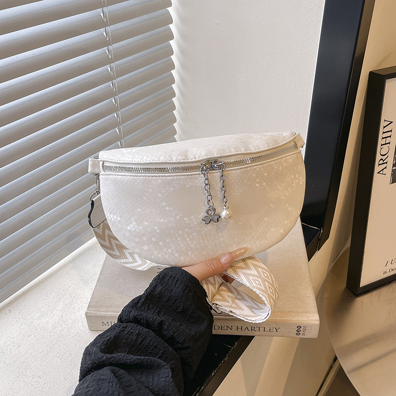 Ženska torbica od PU kože sa zmijskim uzorkom, velik kapacitet, kaišna i crossbody dizajn