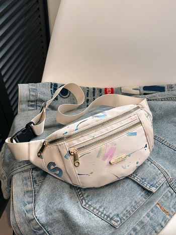 Ženska nylon crossbody torba, casual dnevna upotreba, Instagram stil, torba oko struka