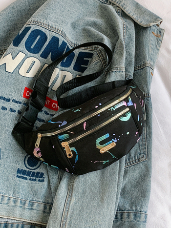 Ženska nylon crossbody torba, casual dnevna upotreba, Instagram stil, torba oko struka