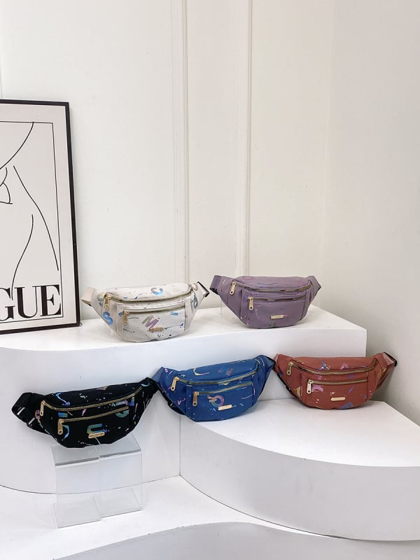 Ženska nylon crossbody torba, casual dnevna upotreba, Instagram stil, torba oko struka