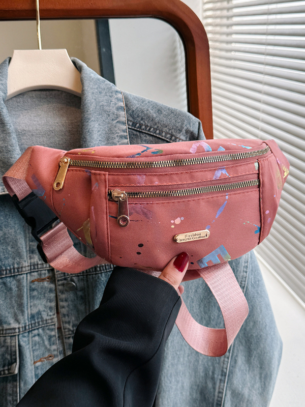 Ženska nylon crossbody torba, casual dnevna upotreba, Instagram stil, torba oko struka