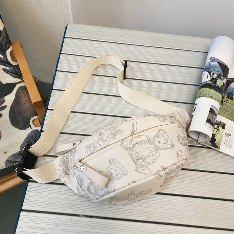 Ženska platnena torba preko ramena, crossbody, 2024 novi model, ljetni sportski stil