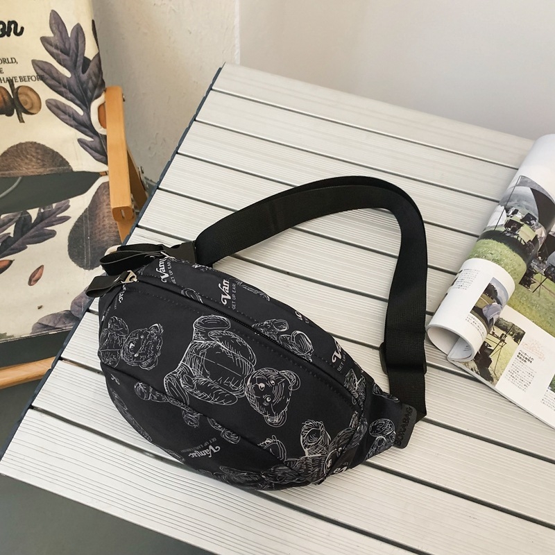 Ženska platnena torba preko ramena, crossbody, 2024 novi model, ljetni sportski stil