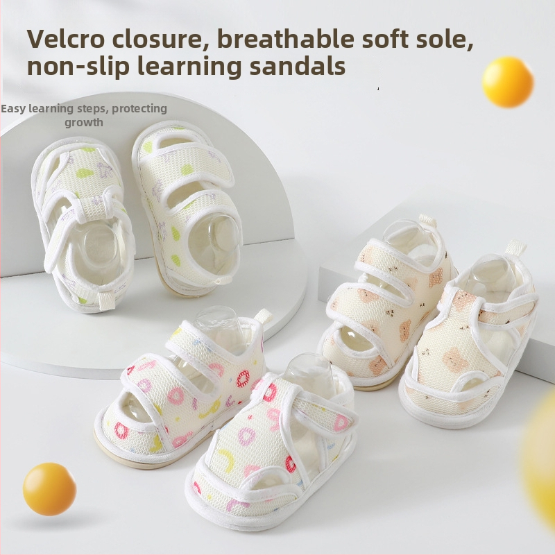 Ljetne prozračne anti-slip sandale za bebe i malu djecu, bez fluorescentskih agenata