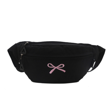Ženska crossbody torbica s mašnom, u šumskom stilu, laka i svestrana za svakodnevnu upotrebu