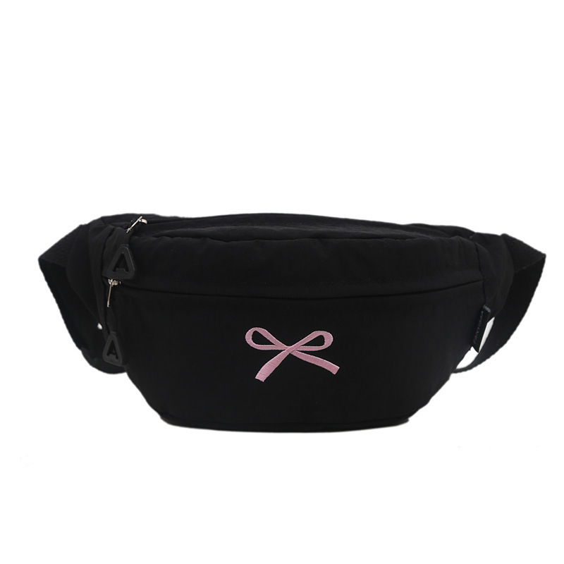 Ženska crossbody torbica s mašnom, u šumskom stilu, laka i svestrana za svakodnevnu upotrebu