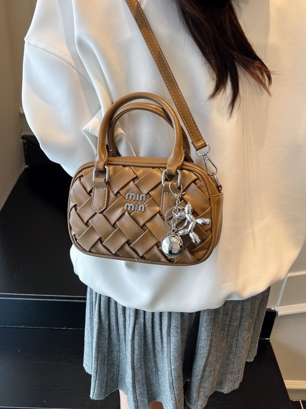 Ženska ručna tkana torba nišne mode, 2025 nova retro, svestrana za casual i svakodnevne potrebe, torba preko ramena ili crossbody