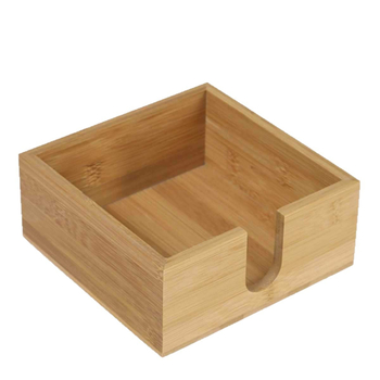 Kutija za salvete od bambusa i drveta u japanskom stilu za restorane, stolni držač salveta s otvorenim izvlačnim dizajnom