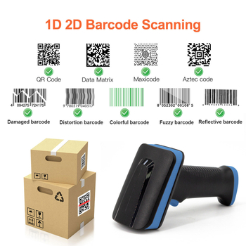 HS120 Σειρά Υψηλής Απόδοσης: 1D Barcode και 2D Code Scanner, USB φορητός, ενσύρματο και Bluetooth