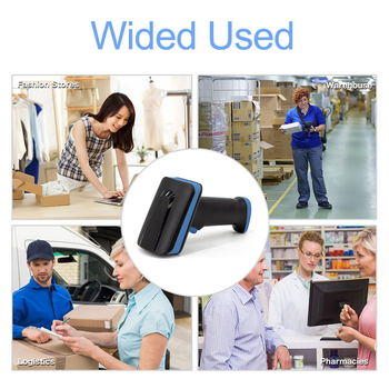 HS120 Σειρά Υψηλής Απόδοσης: 1D Barcode και 2D Code Scanner, USB φορητός, ενσύρματο και Bluetooth