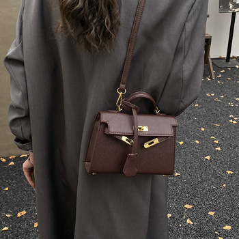 Ženska PU kožna Kelly torba, 2025 jesen-zima, retro stil, crossbody i ručna torba