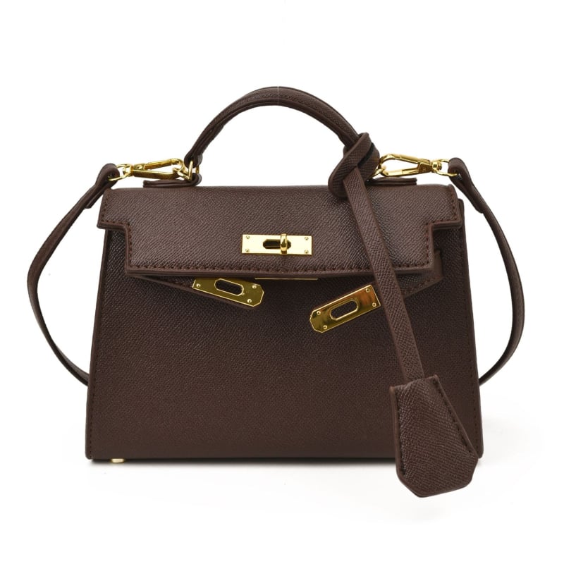 Ženska PU kožna Kelly torba, 2025 jesen-zima, retro stil, crossbody i ručna torba