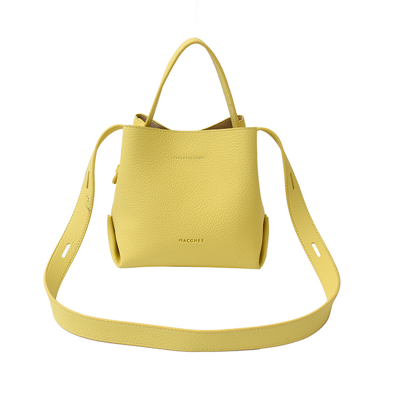 Ženska PU bucket torba, mala crossbody torba, proljeće 2025, gradski stil