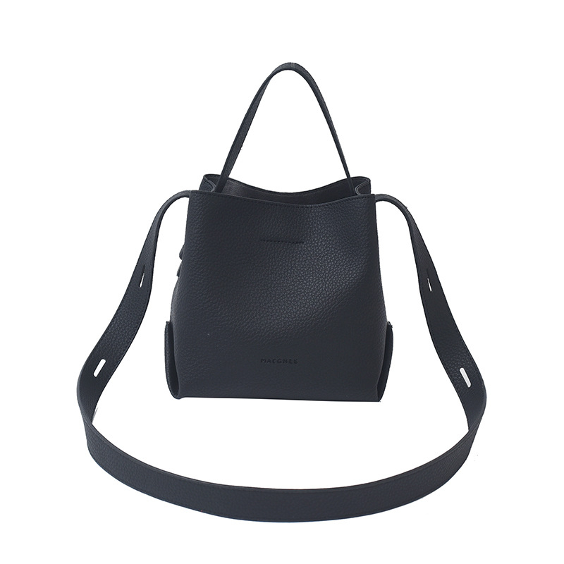 Ženska PU bucket torba, mala crossbody torba, proljeće 2025, gradski stil