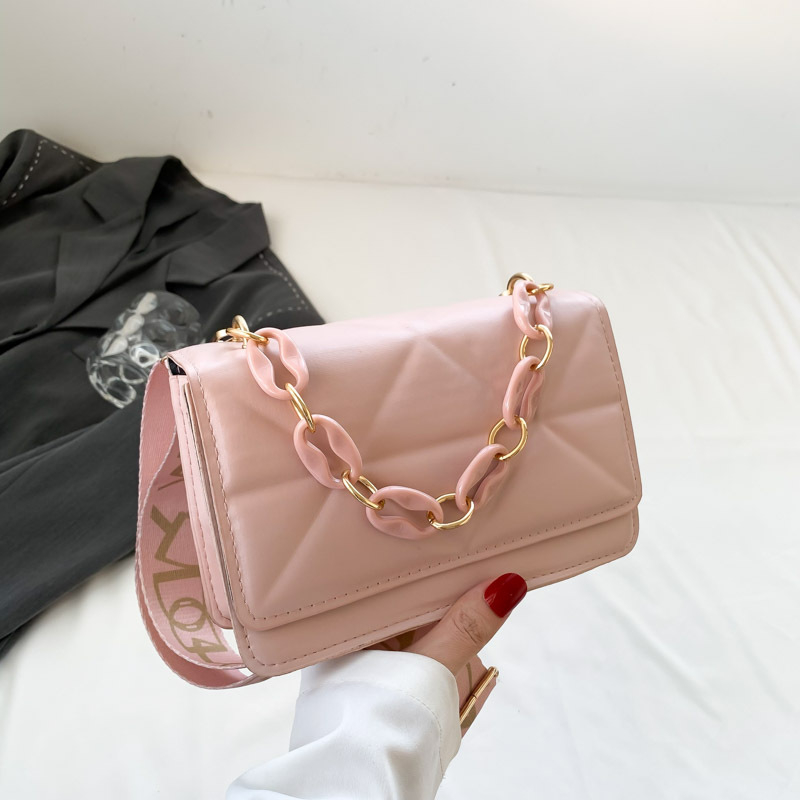 Ženska mala kvadratna PU kožna crossbody torbica, gradski street style, jesen 2023