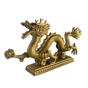 Bakreni zmaj ukras, zmaj u Han stilu, kip zmaja iz zodijaka