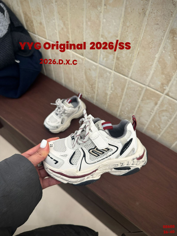Dječje tenisice s mrežastim gornjim dijelom, lagane i prozračne, unisex, bijele, s Velcro zatvaračem, ljeto/proljet/jesen 2026