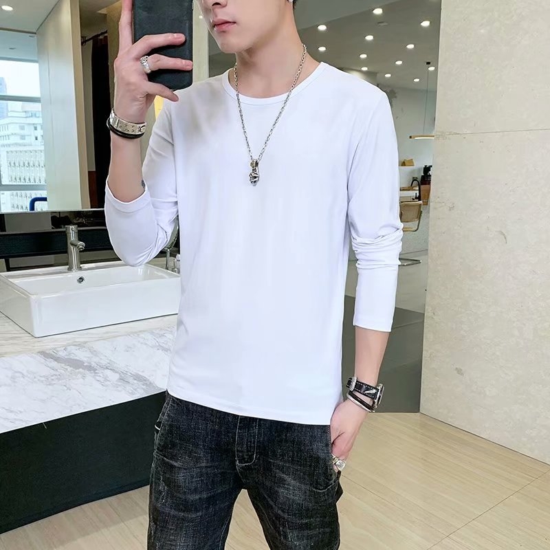 Muška košulja s dugim rukavima od Oxford tkanine, casual-business, slim fit, jednobojna, korejskog stila, velika veličina