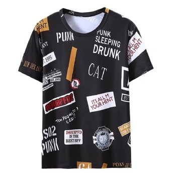 Prilagođeni ice silk muški kratki T-shirt, ljeto, opušten kroj, okrugli izrez, moderan visoko-kvalitetni stil